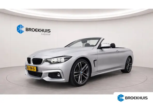 420i 183PK HIGH EXECUTIVE M-SPORT AUTOMAAT / NAVI / LEDER / FULL-LED / CLIMA / 19" LMV / KEYLESS / ORG. NL. / MEMORY SEATS / NEKVERWARMING / WINTERPAKKET / UNIEK !!