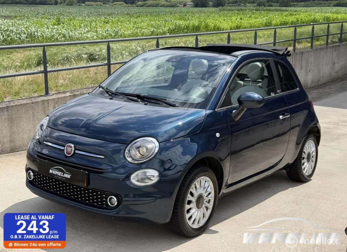 Fiat 500 Hybrid Cabrio 2022 Benzine Handgeschakeld leasen