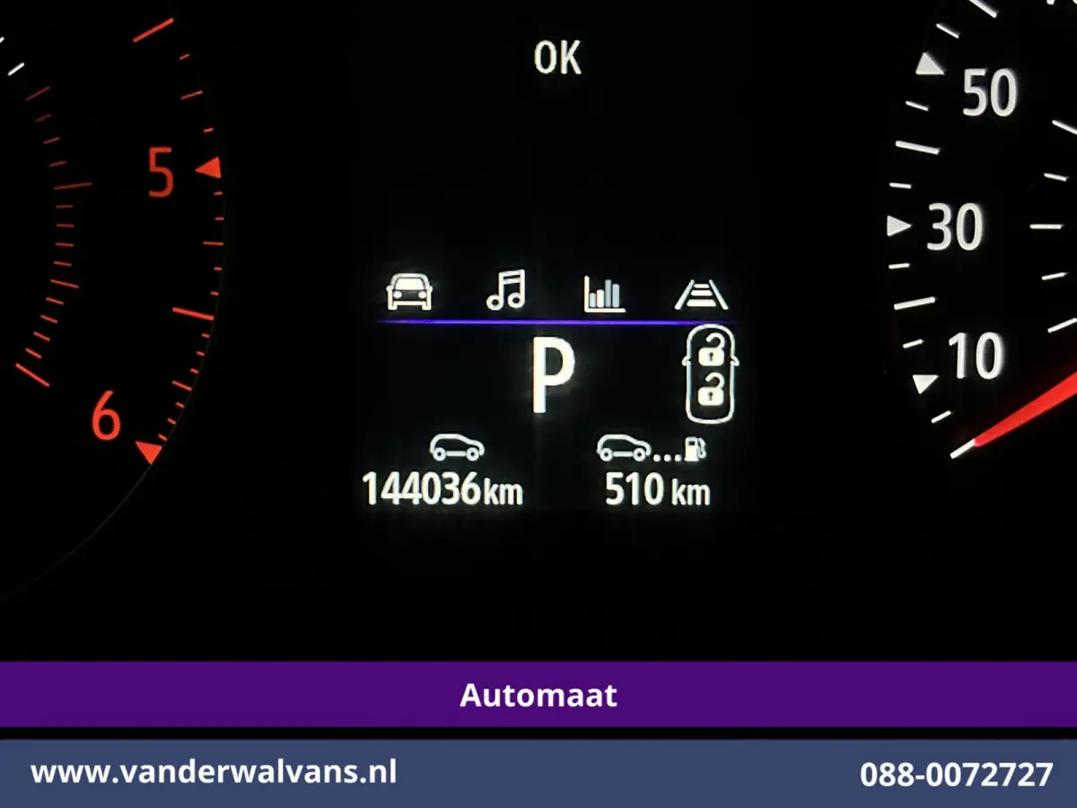 2.0 Blue dCi 150pk Automaat L2H1 Euro6 Airco | 2x zijdeur | LED | Apple Carplay Cruisecontrol, Parkeersensoren, Bijrijdersbank