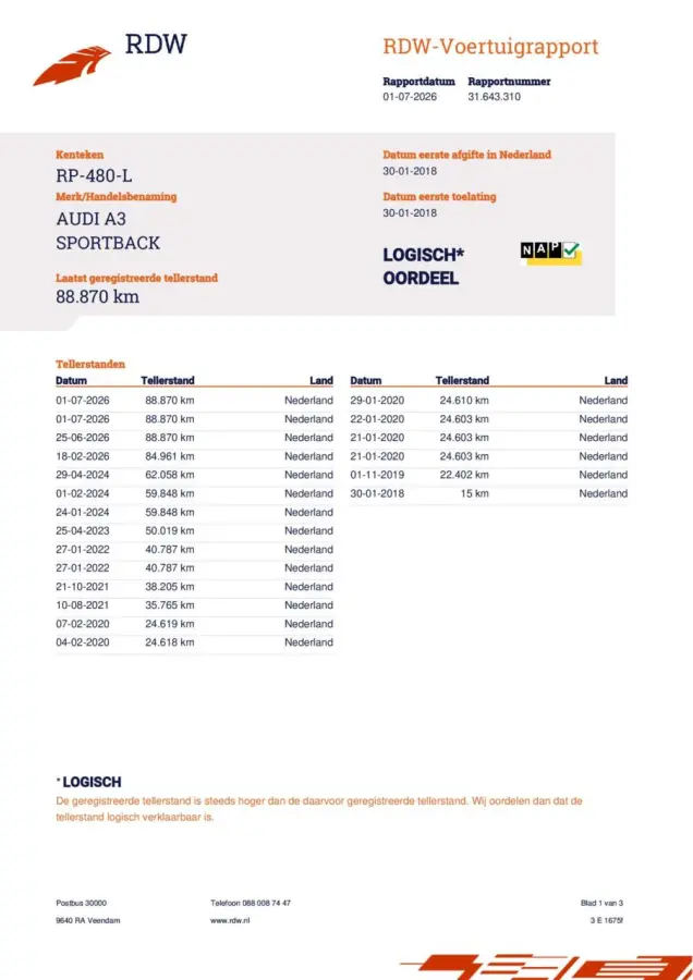 1.0 TFSI Sport Lease Edition|NL-Auto