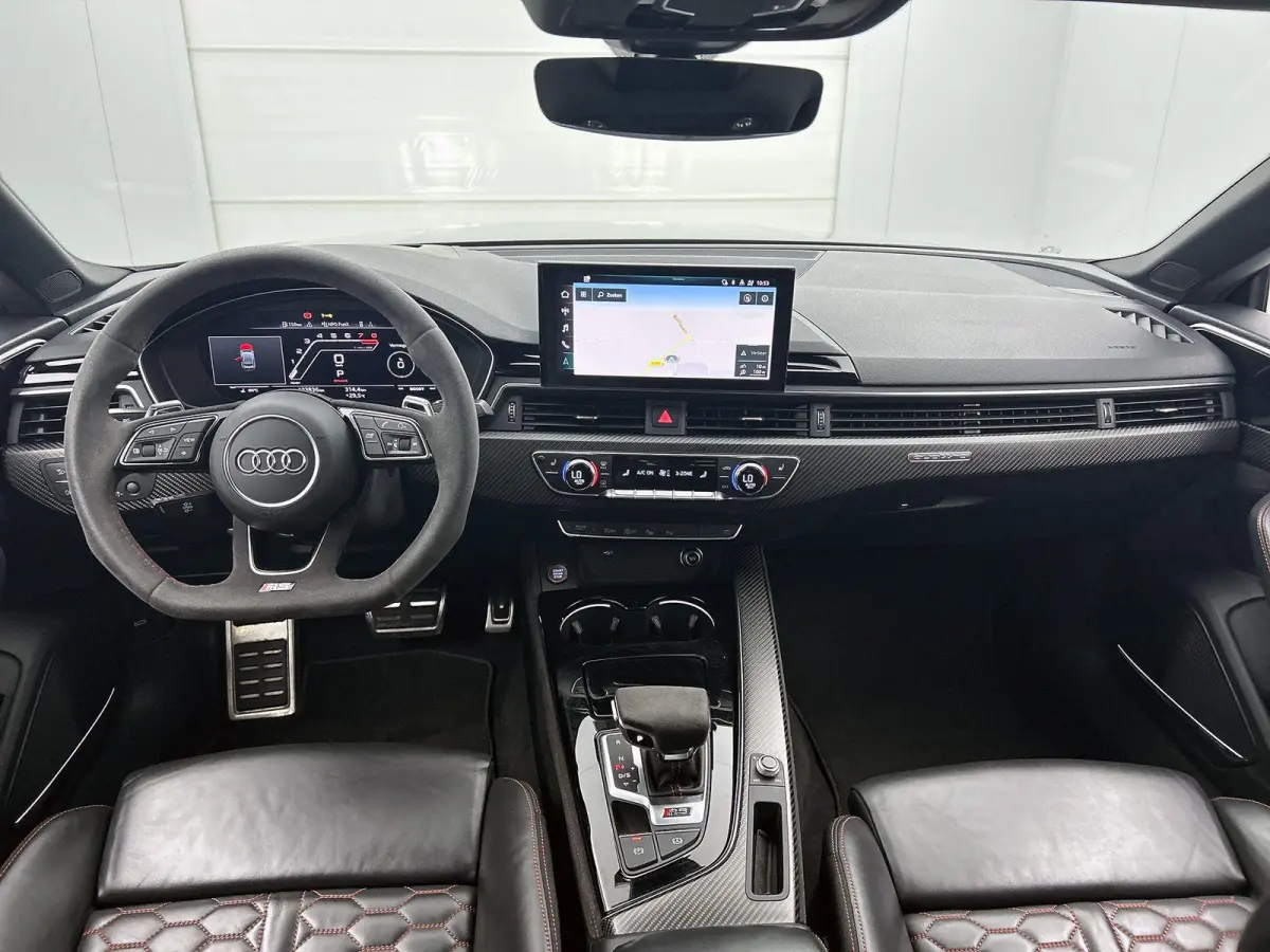 2.9 TFSI RS 5 quattro | RS DYNAMIC | CARBON | KERAMISCH | HEAD-UP | BANG & OLUFSEN | LEDER | ACHTERUITRIJCAMERA | STOELVERWARMING | MEMORY |