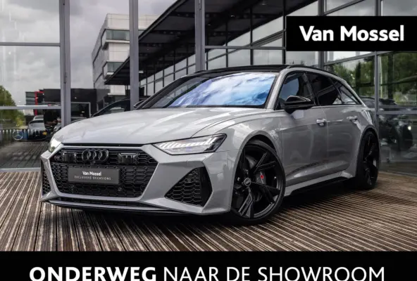 4.0 TFSI quattro | RS DYNAMIC PLUS | KERAMISCH | VIERWIEL BESTURING | B&O | STOELVENTILATIE | MATRIX | HEAD-UP DISPLAY | 22 INCH MATZWART | NARDOGRIJS | SOFTCLOSE | RS DESIGN RODE STIKSELS |