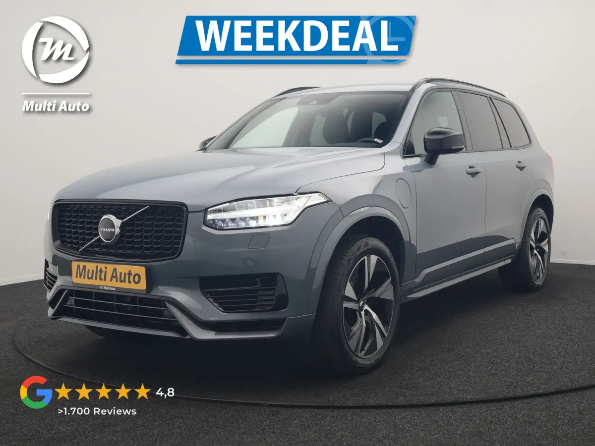 T8 Recharge AWD R-Design Long Range PHEV 456pk Dealer O.H | Adaptive Cruise | Camera | Lederen Sportstoelen Memory & Verwarmd | Apple Carplay | Keyless | BLIS | Pilot Assist | Stuurverwarmin