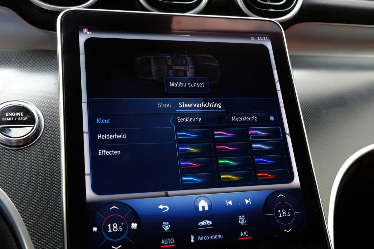 Plug in hybride 4MATIC AMG Line*Perfect MB Onderh.*Luchtvering/Elek. Trekhaak/360/ACC/Burmester/Treeplanken/Bi-Color Leder/HUDLED/DAB/Sfeer/Dodehoek/Apple Carplay-Android/Parkeersens.V+A/19 