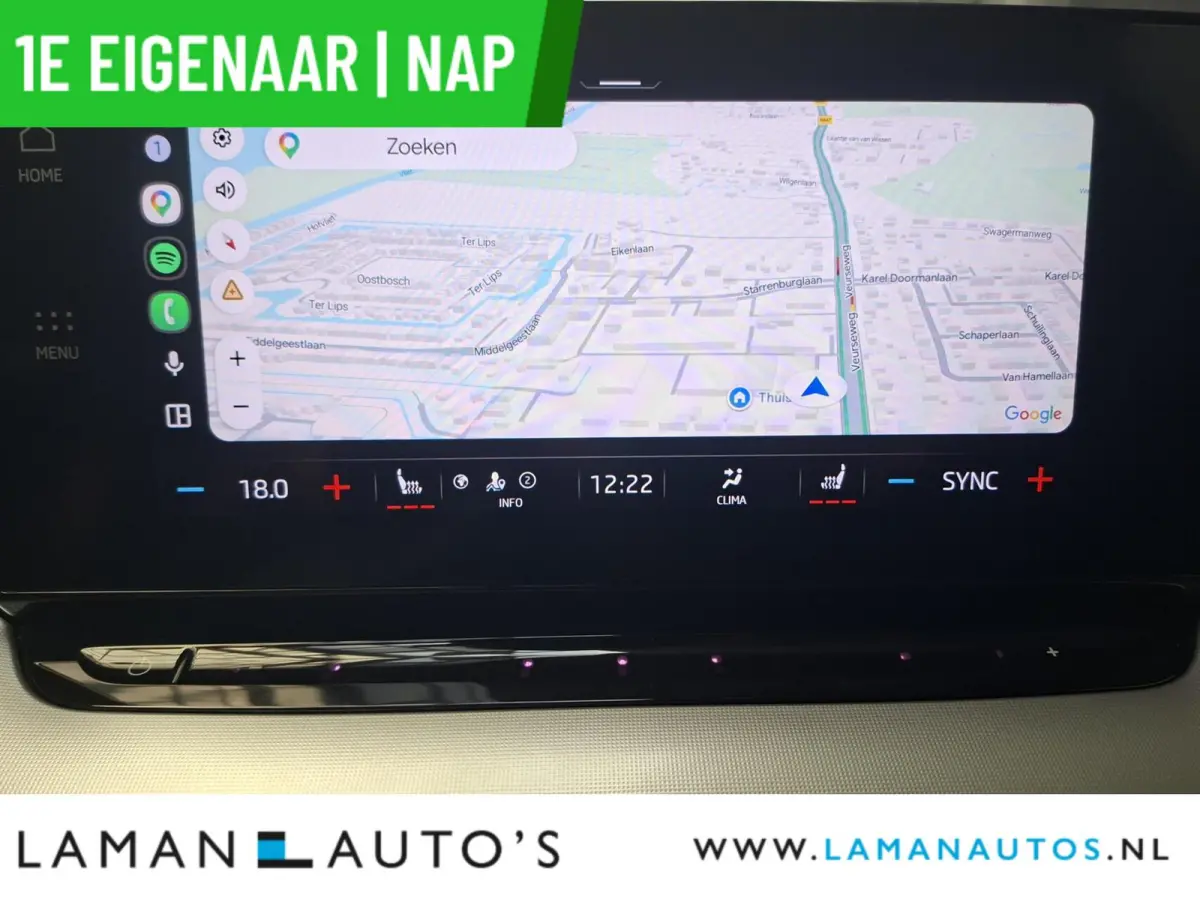 1.0 e-TSI DSG Sport Business Automaat | Trekhaak Virtual CarPlay ECC NAV Metallic Cruise 16" LMV | MHEV Voorschoten