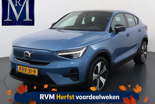 Recharge Core 70 kWh VAN:32.900,- VOOR:29.770,- UW HERFSTVOORDEEL:3.130,- SOH 95% | STOEL & STUUR VERWARMING | ACHTERUITRIJCAMERA | 12 MND BOVAG GARANTIE| PANO| VOLVO DEALER ONDERHOUDEN|