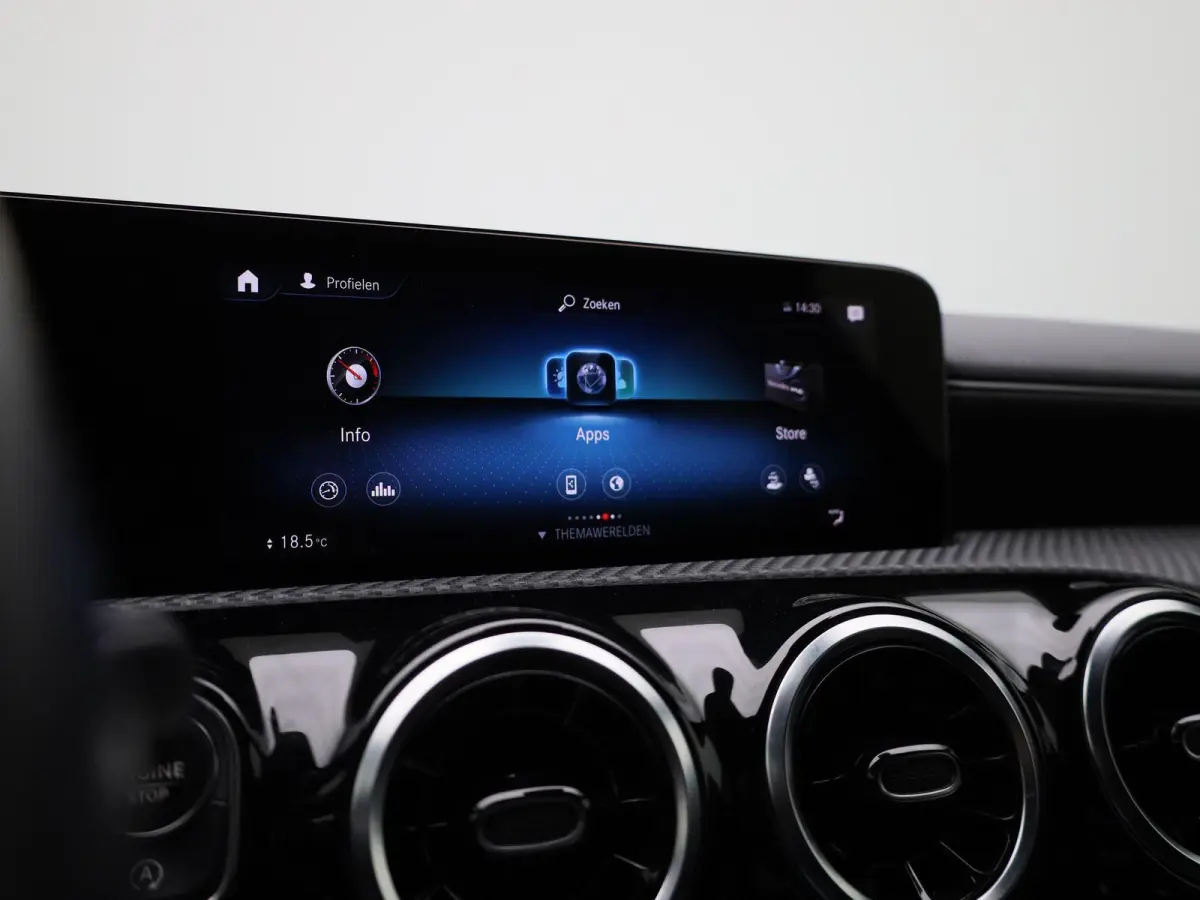 180 Business Solution | Automaat | Navigatie | Achteruitrijcamera | Stoelverwarming | Wide Screen Virtual Cockpit | Cruise Control | Climate Control | Parkeersensoren | Bluetooth | LED | Led