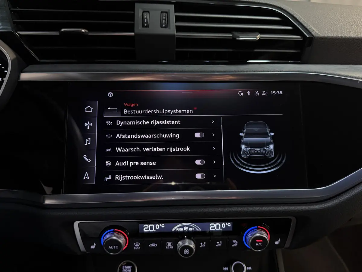 45 TFSI e S Edition 20"/Adaptieve cruise/Dodehoek/LED/Elektrische klep/Keyless/Stoelverwarming/PDC v+a/Apple Carplay & Android Auto