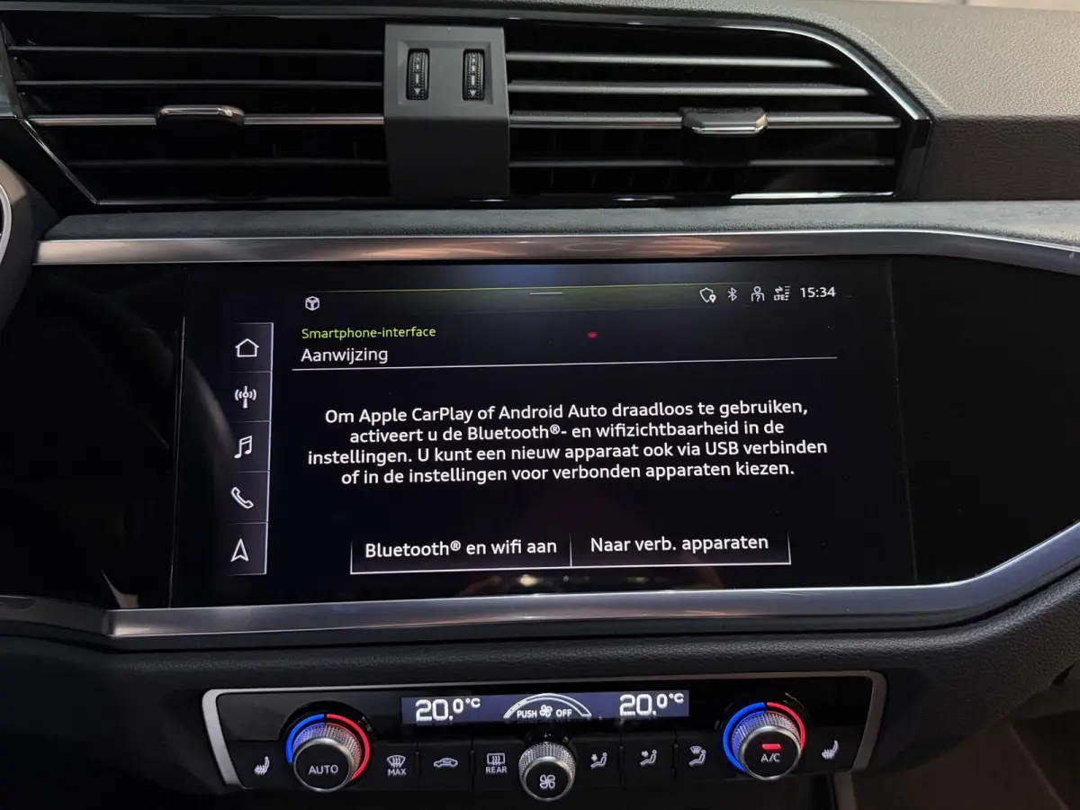 45 TFSI e S Edition 20"/Adaptieve cruise/Dodehoek/LED/Elektrische klep/Keyless/Stoelverwarming/PDC v+a/Apple Carplay & Android Auto