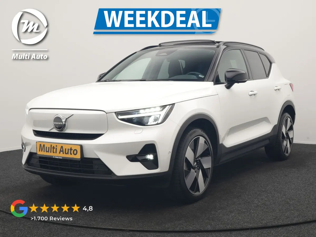 Ultimate 70 kWh 231pk Dealer O.H | Panodak | Adaptive Cruise | Harman / Kardon | 360 Camera | Alcantara Sportstoelen Memory & Verwarmd | Apple Carplay | Keyless | Stuurverwarming | BLIS | Go