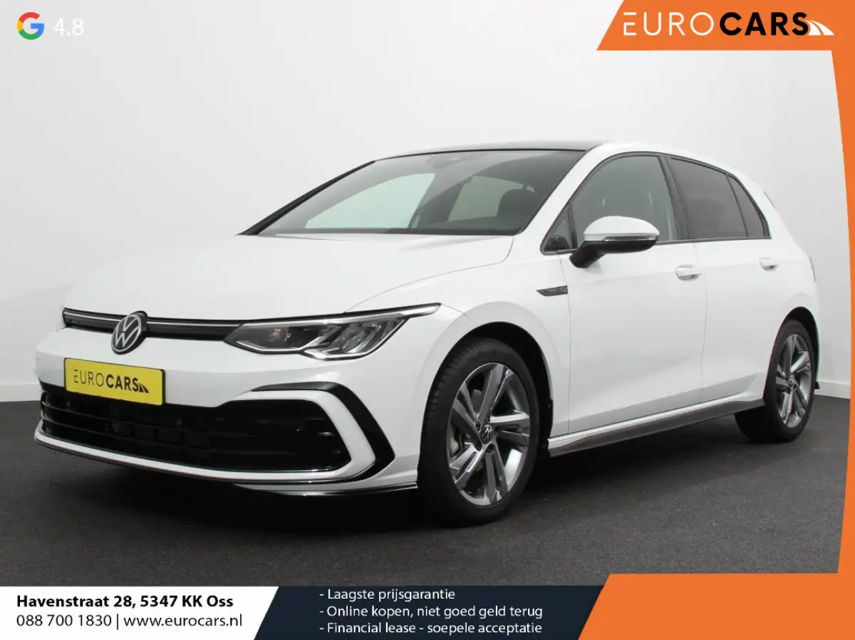 1.5 eTSI DSG R-Line Panorama dak Navigatie Apple Carplay/Android Auto Climate Control Camera Dab Extra Getint Glas Adaptive Cruise Control Virtual Cockpit Lichtmetalen Velgen