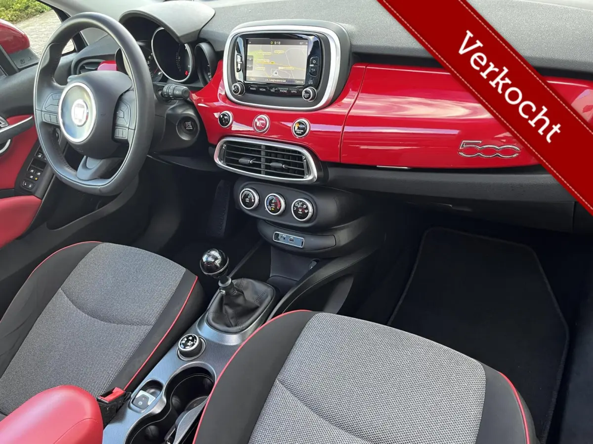 1.6 ROSSO AMORE GLAZEN SCHUIFDAK+NAVI+PDC+CRUISE