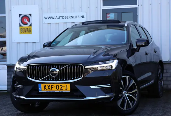 2.0 T6 Plug-in hybrid Long Range AWD Inscription*Perfect Volvo Onderh.*ACC/Pilot ass./Elek. Trekhaak/Sport Leder/Stoelverw./Stuurverw./Pano/H&K/360/DAB/Keyless Entry+Go/Apple Carplay-Android