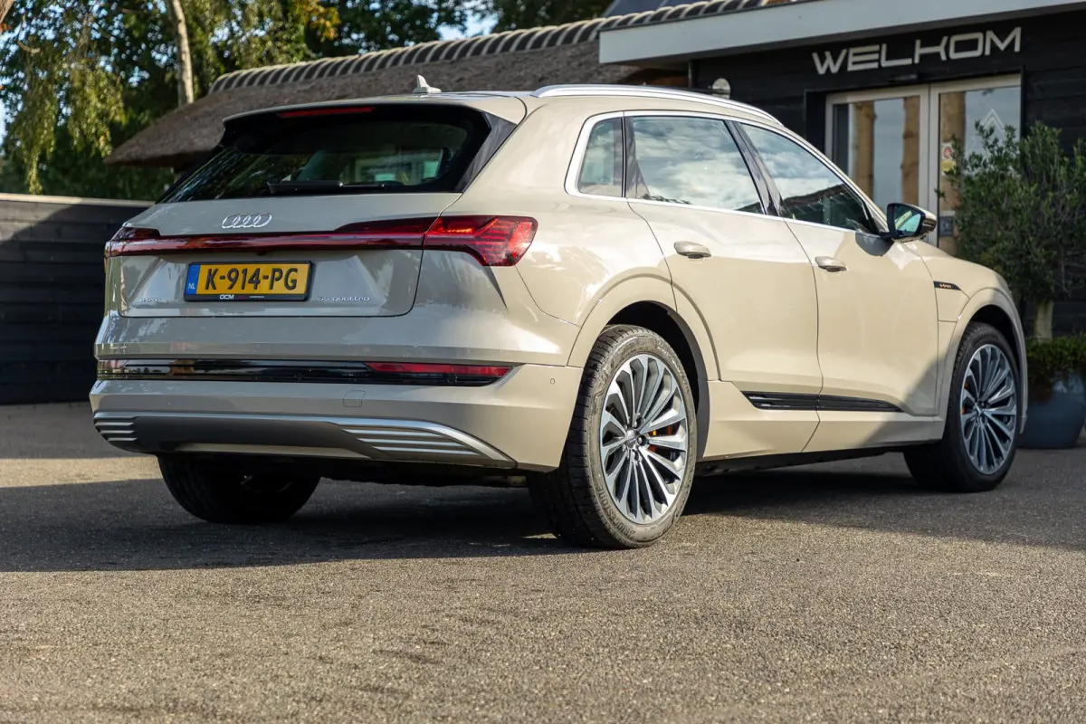 E-tron 55 quattro advanced Pro Line Plus 95 kWh Soh 95% I Siambiege I Luchtvering I Stoelkoeling & verwarming I B&O