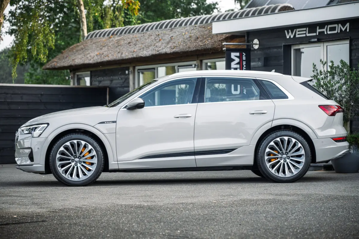 E-tron 55 quattro advanced Pro Line Plus 95 kWh Soh 95% I Siambiege I Luchtvering I Stoelkoeling & verwarming I B&O