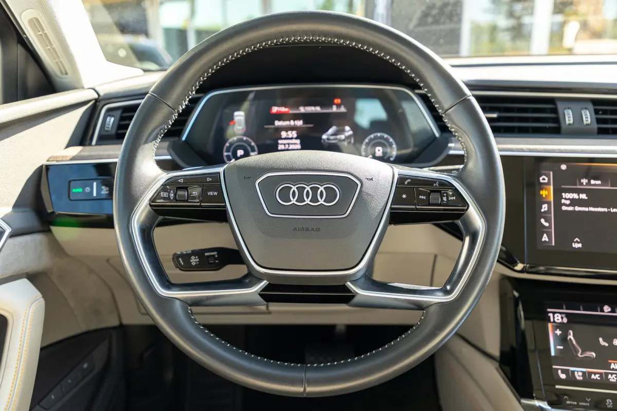 E-tron 55 quattro advanced Pro Line Plus 95 kWh Soh 95% I Siambiege I Luchtvering I Stoelkoeling & verwarming I B&O