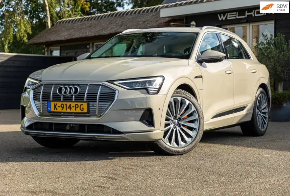 E-tron 55 quattro advanced Pro Line Plus 95 kWh Soh 95% I Siambiege I Luchtvering I Stoelkoeling & verwarming I B&O