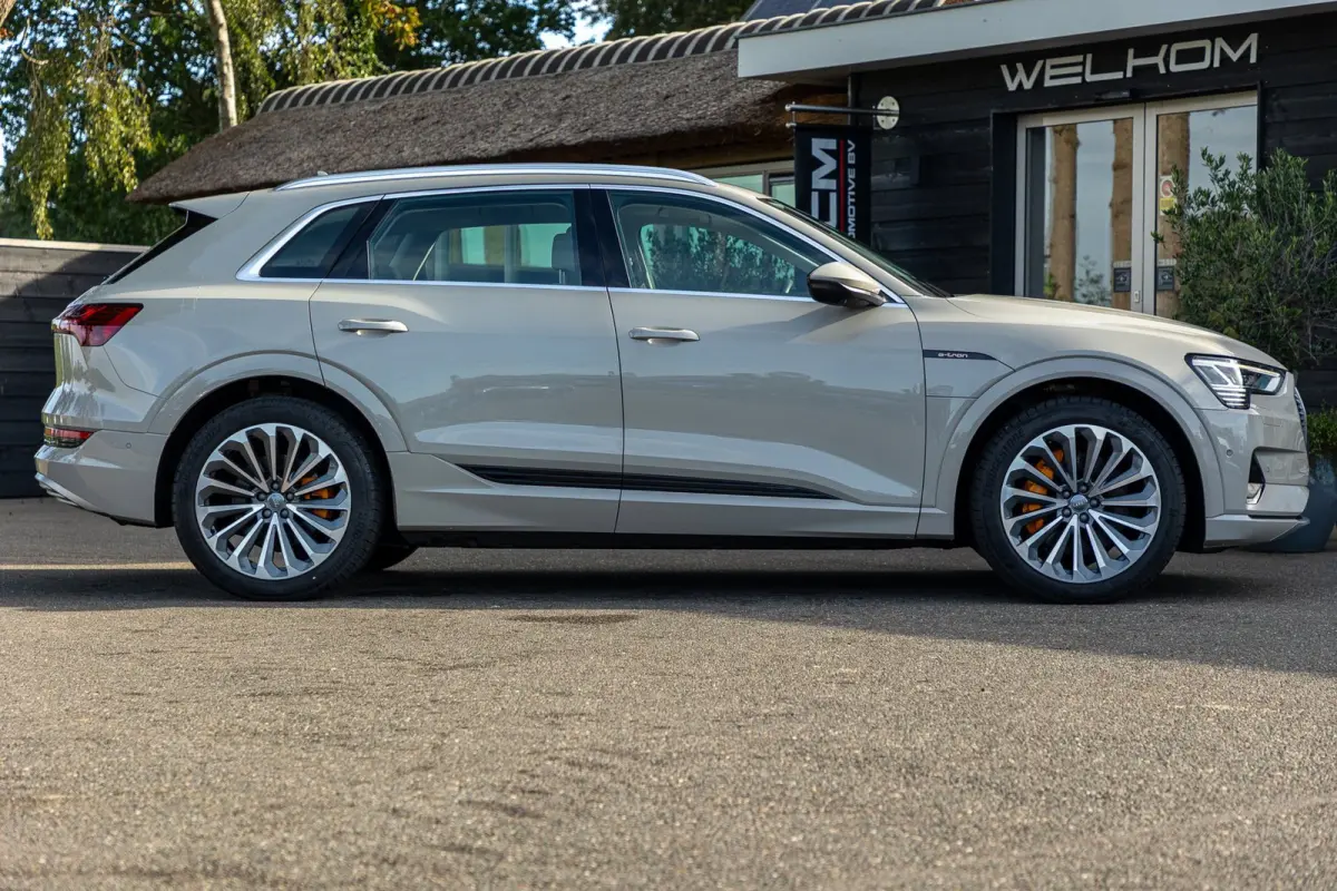 E-tron 55 quattro advanced Pro Line Plus 95 kWh Soh 95% I Siambiege I Luchtvering I Stoelkoeling & verwarming I B&O