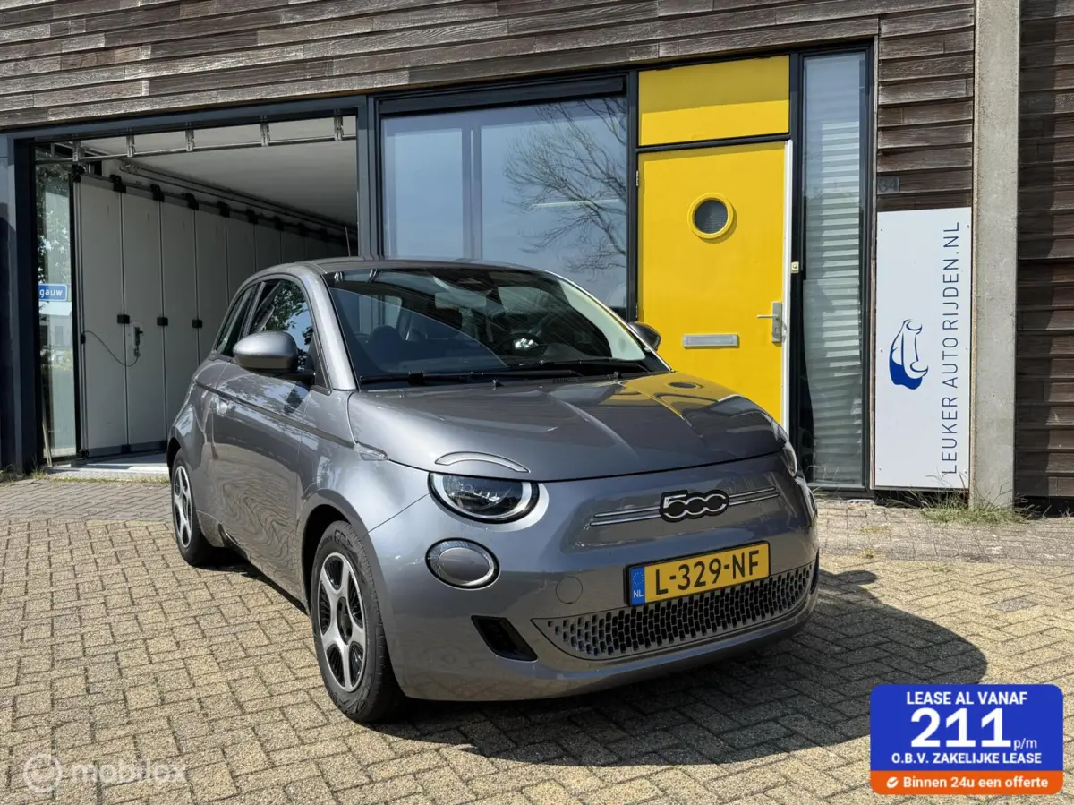 Fiat 500e 2021 Elektrisch Automatisch leasen