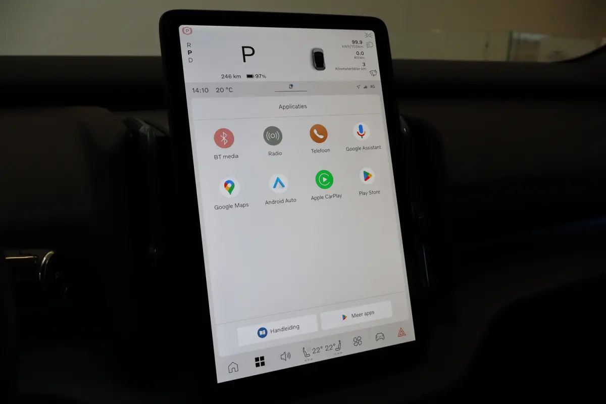 P3 Plus Europa 51 kWh | 11 kW lader | Achteruitrijcamera | Alarmsysteem