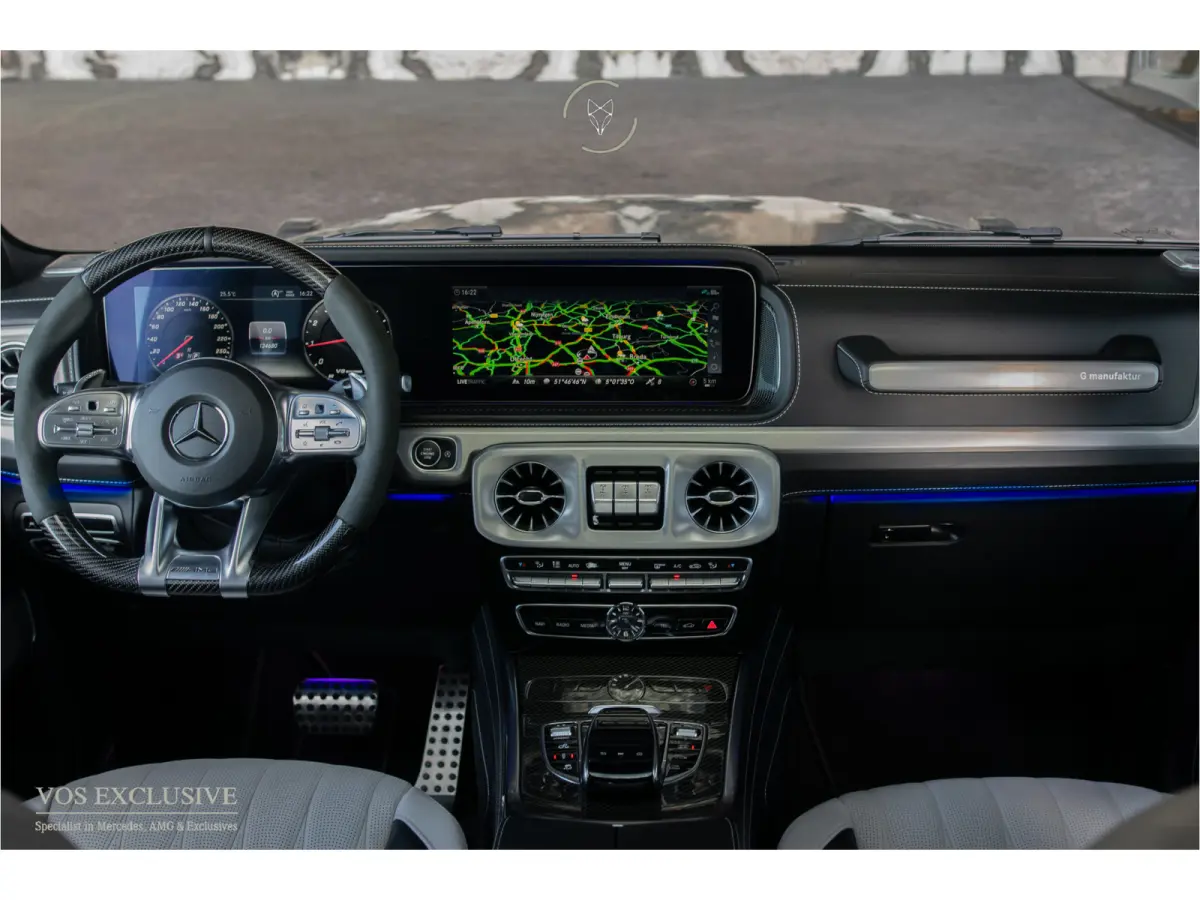 63 Manufaktur Full Carbon|Massage|Nappa|Burmester 3D|ACC|360°|Night|Entertainment|22"