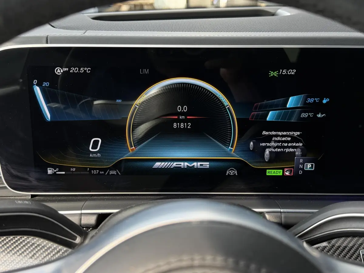 AMG 63 S 4MATIC+ Premium Plus 22''/Panoramadak/Burmester 3D/Leder + memory/Stoelmassage/Stoelkoeling/Head-up/Keyless/360 camera