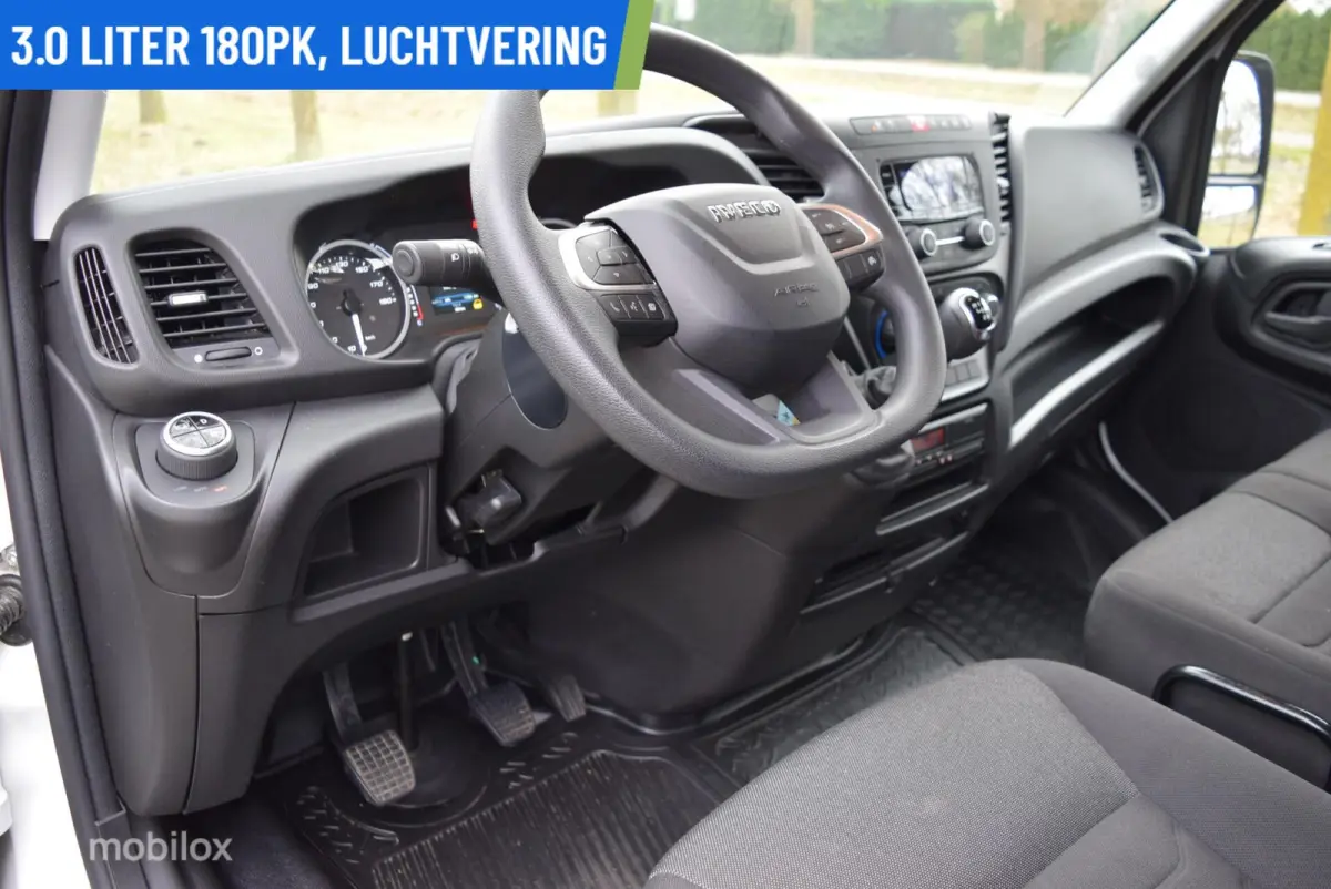 35S18D 3.0 180pk |Open Laadbak met huif | Dubbele Cabine | wb410 DC