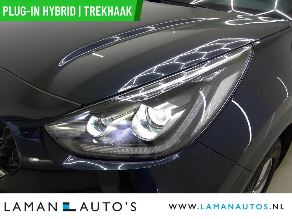 1.6 GDi PHEV ExecutiveLine | Open dak Leder JBL Trekhaak CarPlay ECC Nav ACC 16" LMV LED Camera Metallic | PHEV Voorschoten