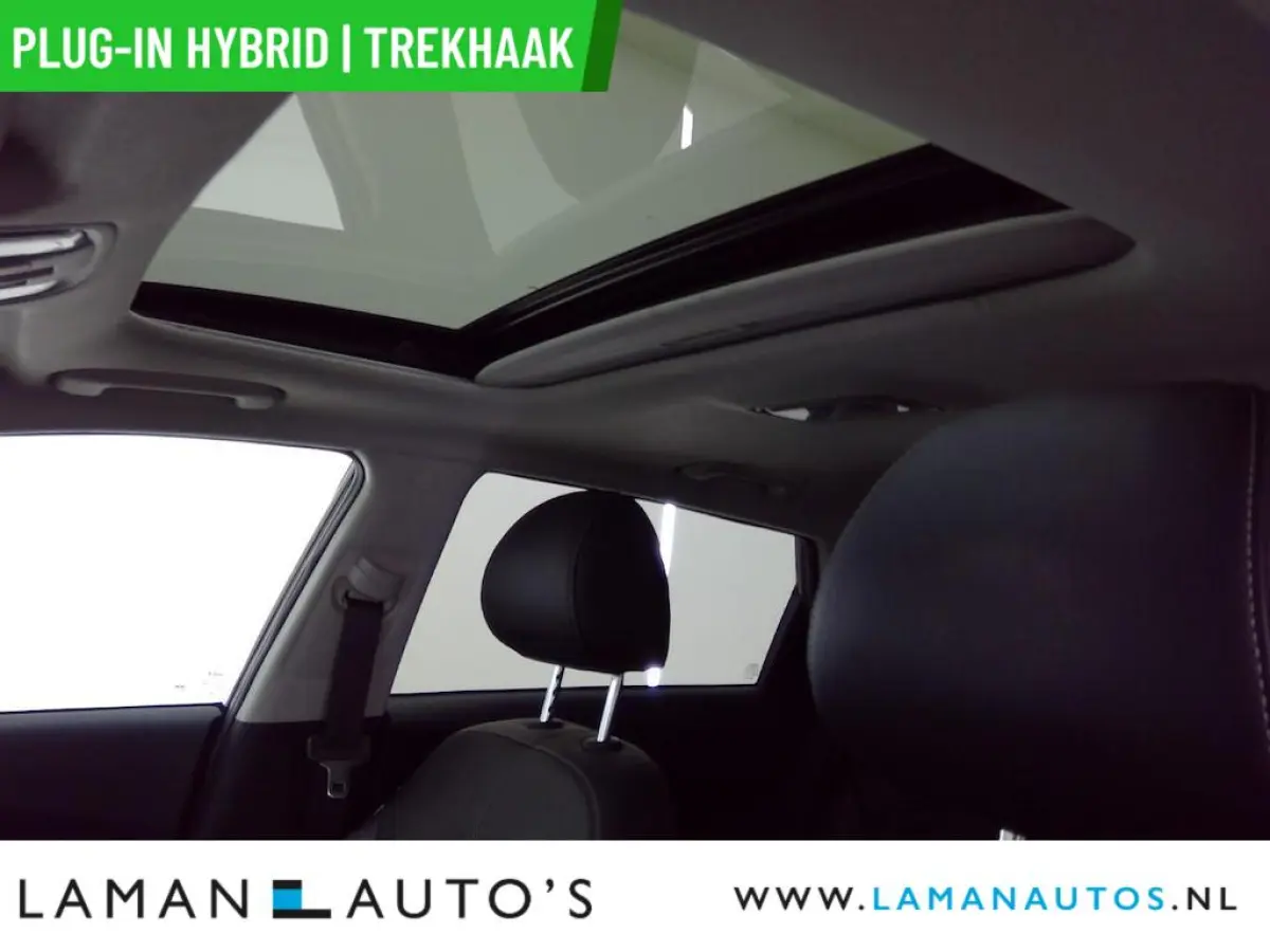 1.6 GDi PHEV ExecutiveLine | Open dak Leder JBL Trekhaak CarPlay ECC Nav ACC 16" LMV LED Camera Metallic | PHEV Voorschoten