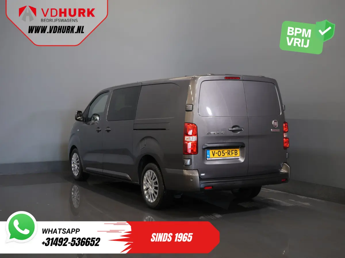 2.0 MJ 145 pk DC Dubbel Cabine Adapt.Cruise/ 2x Schuifdeur/ Keyless/ Carplay/ Navi/ 6 Pers./ Climate/ Camera/ PDC