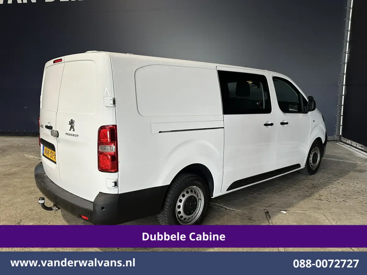 2.0 BlueHDI 123pk L3H1 Dubbele Cabine Euro6 Airco | 5-Zits | Camera | Navigatie | Apple Carplay Android Auto, Cruisecontrol, 2500kg Trekhaak, Parkeersensoren