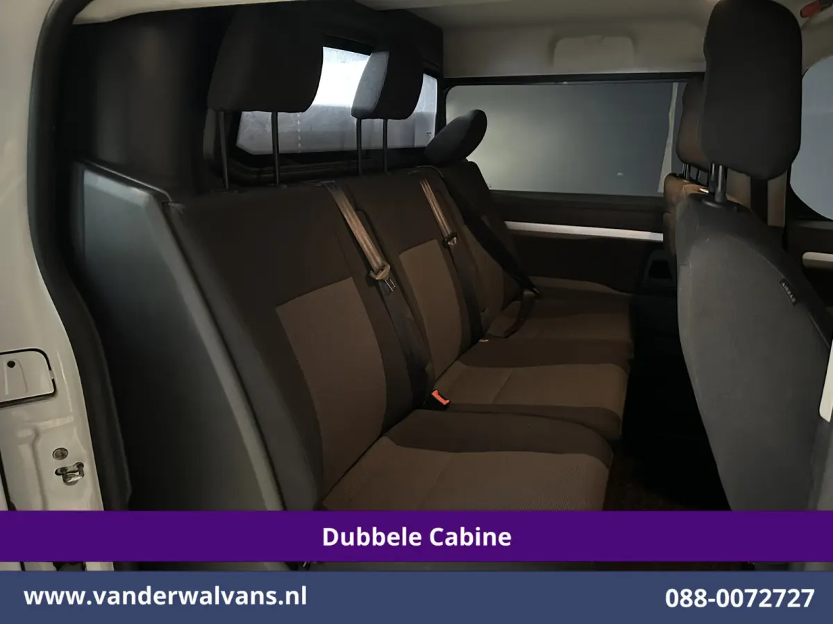 2.0 BlueHDI 123pk L3H1 Dubbele Cabine Euro6 Airco | 5-Zits | Camera | Navigatie | Apple Carplay Android Auto, Cruisecontrol, 2500kg Trekhaak, Parkeersensoren