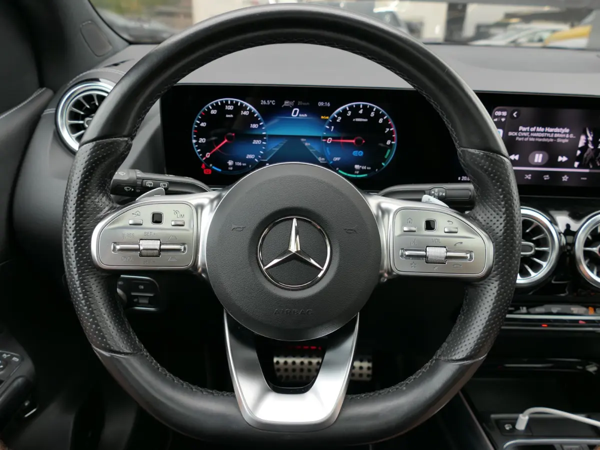 250 e AMG Line | Night pakket | Panoramadak | Trekhaak | MBUX | Apple-/Android Carplay | Multibeam | Achteruitrijcamera | Stoelverwarming | Dealer onderhouden
