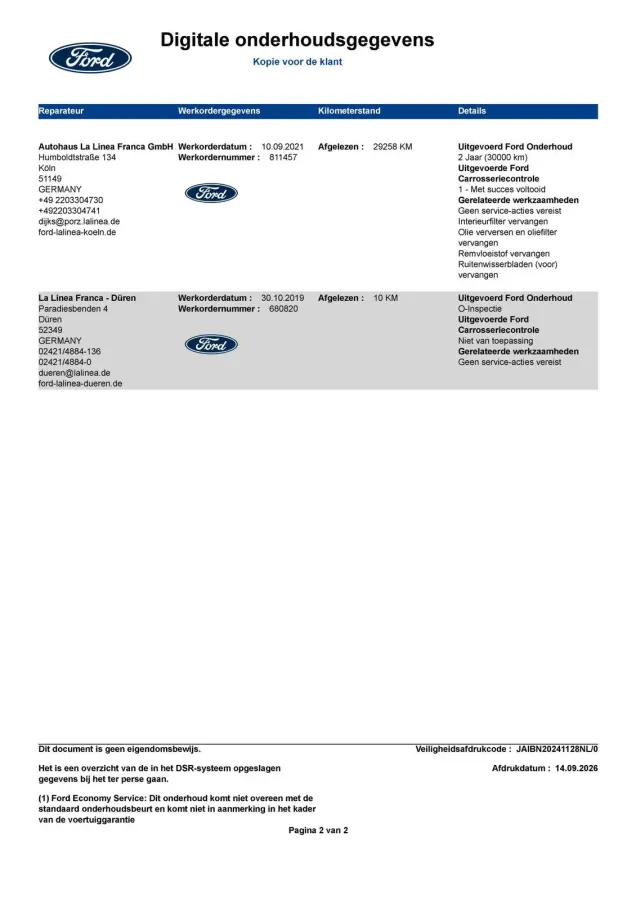 1.0 EcoBoost Titanium Automaat | Trekhaak | | Full Options | Driver Assistance Pack | X-Pack | Winter Pack | Dodehoek | Camera | etc. etc.