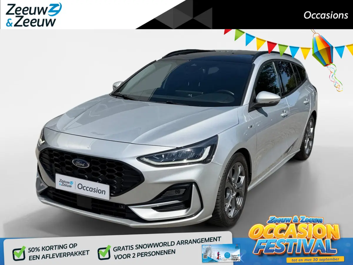 1.0 EcoBoost Hybrid ST Line X | Automaat | Panorama dak | Adaptieve Cruise Control