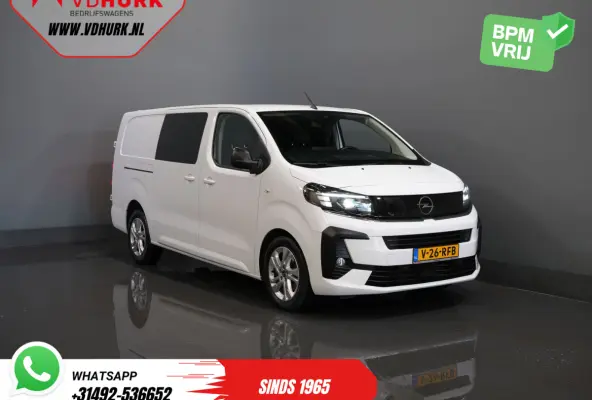 2.0 145 pk Aut. DC Dubbel Cabine LED/ Adapt.Cruise/ 2x Schuifdeur/ Massage/ Stoelverw./ Keyless/ Leder/ Carplay/ Climate/ Camera/ PDC/ LMV/ Trekhaak