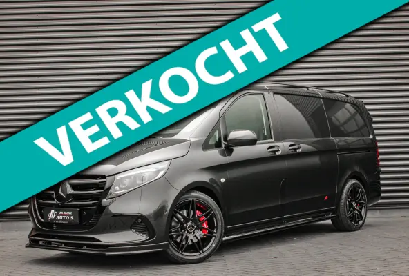 119 CDI L2 SELECT LANG LEDEREN BEKLEDING / 2XSCHUIFDEUR / BPM VRIJ / VERLAAGD / AMG / APPLE CARPLAY / FULLBLACK