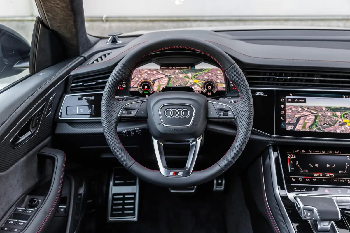 60 TFSIe 489pk PHEV Quattro Pro Line S Competition | Panoramadak | 4WS | B & O Advanced  | Massage + Ventilatie | Laser-LED | Audi Sport Stiksel |