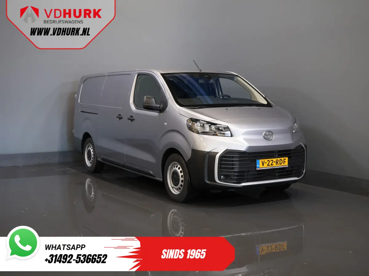 Worker L3 75 kWh 350 km WLTP Adapt.Cruise/ Stuurverw./ Snellader/ Carplay/ Camera/ PDC/ Airco