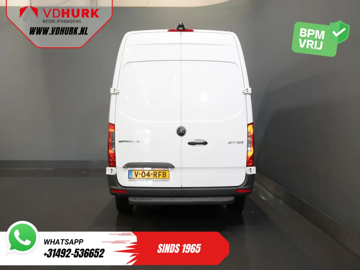 317 CDI Aut. L2H2 Gev.stoel/ 270Gr.deuren/ Stoelverw./ Cruise/ Navi/ Camera/ PDC