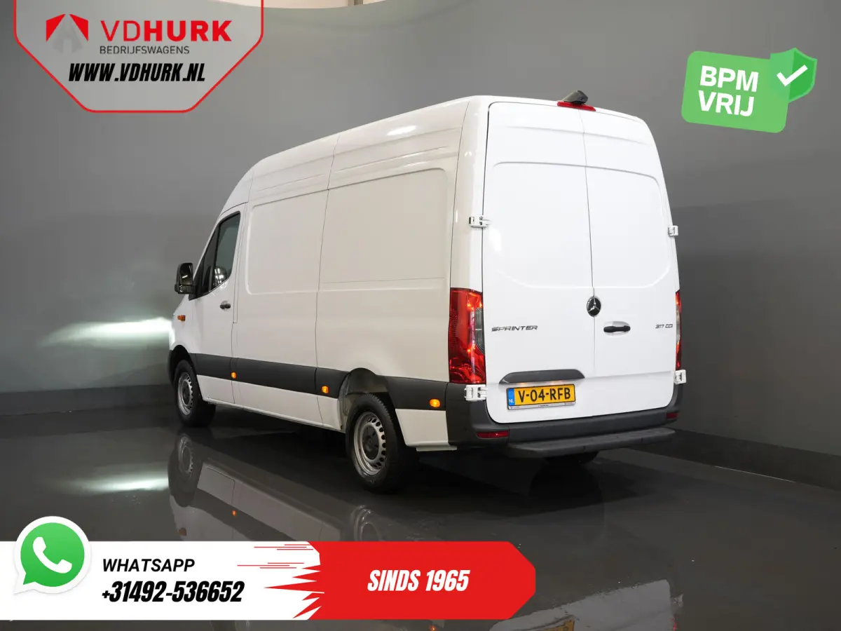 317 CDI Aut. L2H2 Gev.stoel/ 270Gr.deuren/ Stoelverw./ Cruise/ Navi/ Camera/ PDC