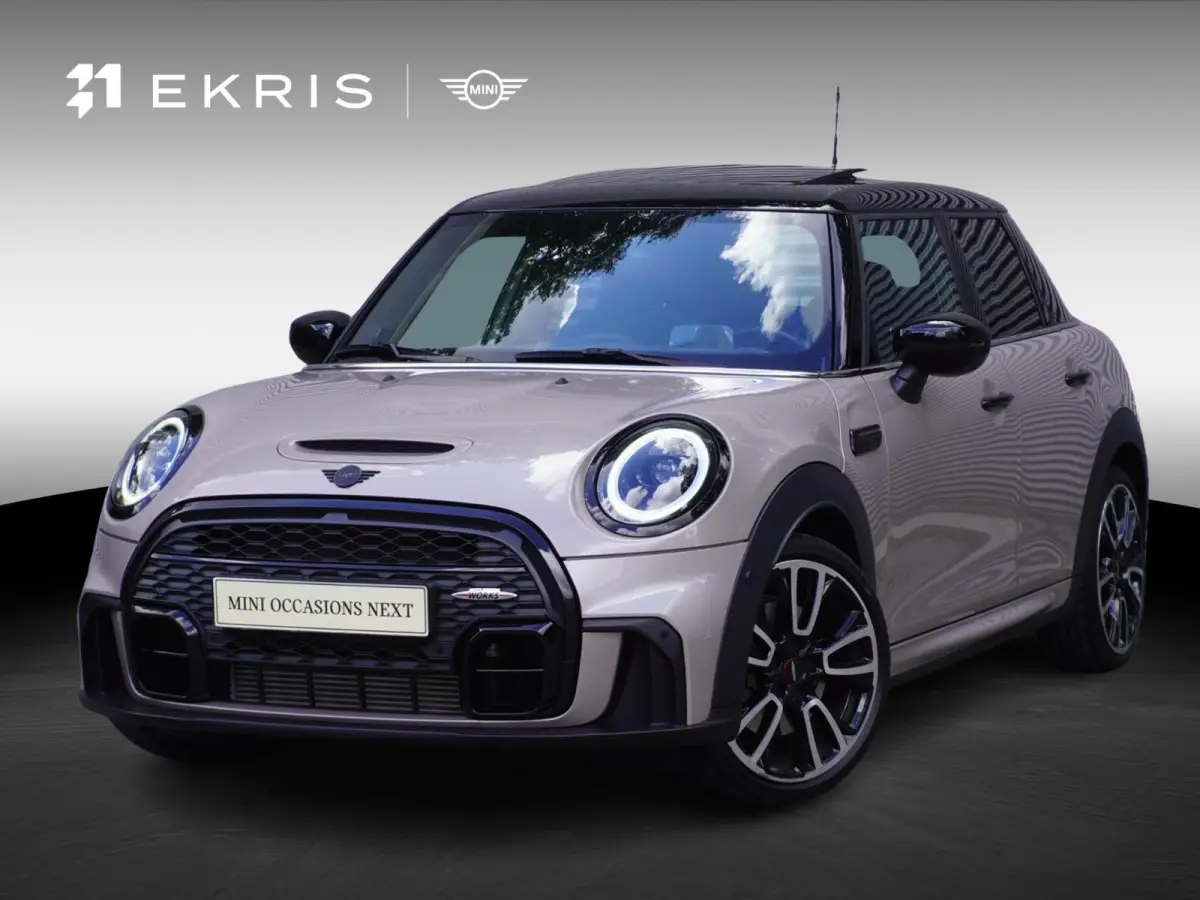 Cooper S Rockingham GT Edition JCW pakket | Glazen Panoramdak | Yours Leder | Stuur- & Stoelverwarming | Harman Kardon | Head-Up Display | 18" JCW Circuit Spoke | Camera