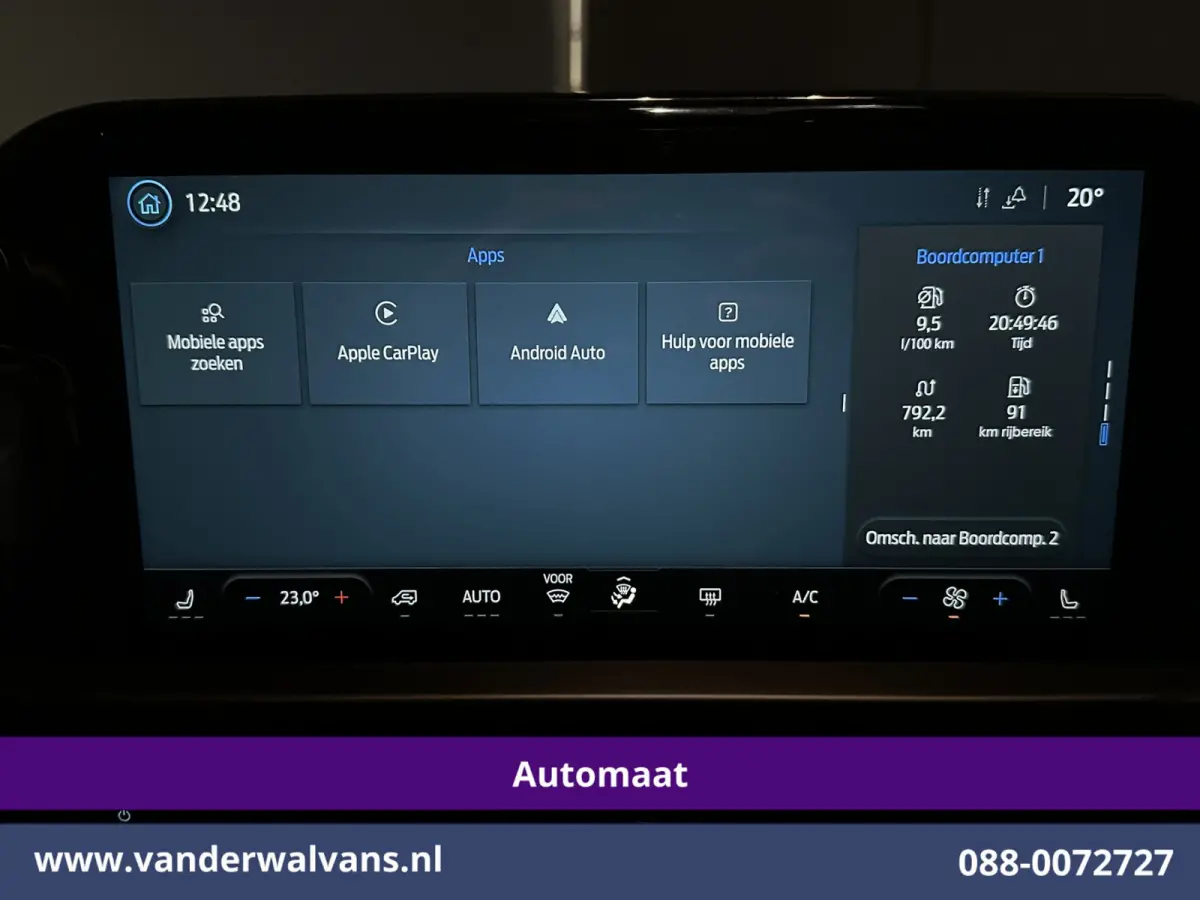 2.0 TDCI 136pk Automaat L1H1 Euro6 Airco | Camera | Navigatie | LED | LM Velgen | Apple Carplay Android Auto, Stoelverwarming, Verwarmde voorruit, Parkeersensoren, Bijrijdersbank