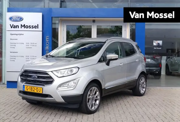 1.0 EcoBoost Titanium | Stoel/stuur voorruitverwarming | Camera | Dodehoekdetectie | B&O Audio | PDC V+A | Navigatie | Metallic lak