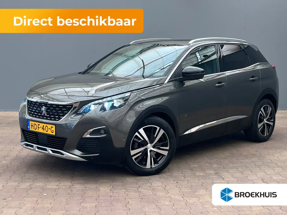 1.2 PureTech GT Line Trekhaak | Camera | LED | Parkeersensoren Rondom | Carplay | Cruise | Climate | Digitaal Dashboard | Achteruitrijcamera | Afwijkende dakkleur | Apple Carplay/Android Aut