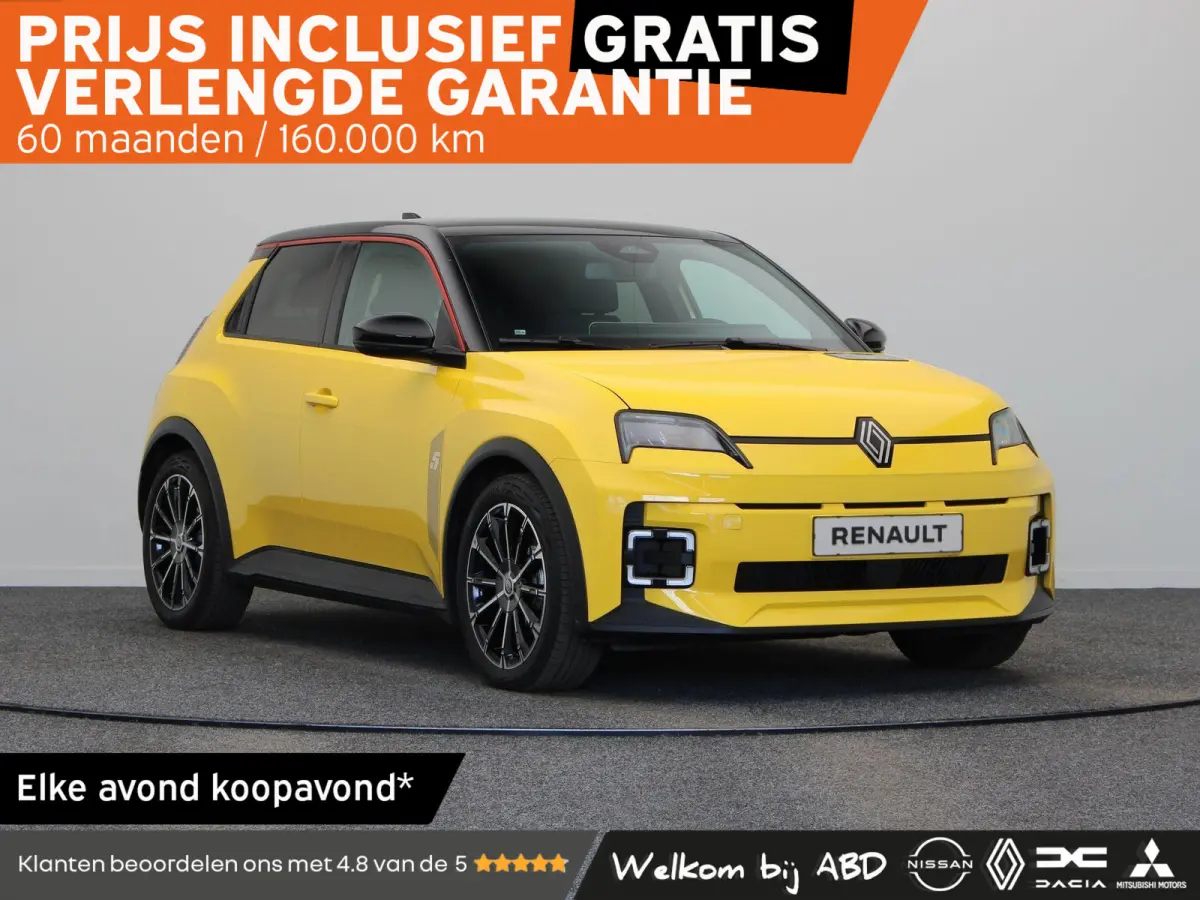 comfort range techno 52 kWh | Vijf jaar garantie | V2G mogelijk | Stoel- en stuurwielverwarming | Harman Kardon | 18" LMV |