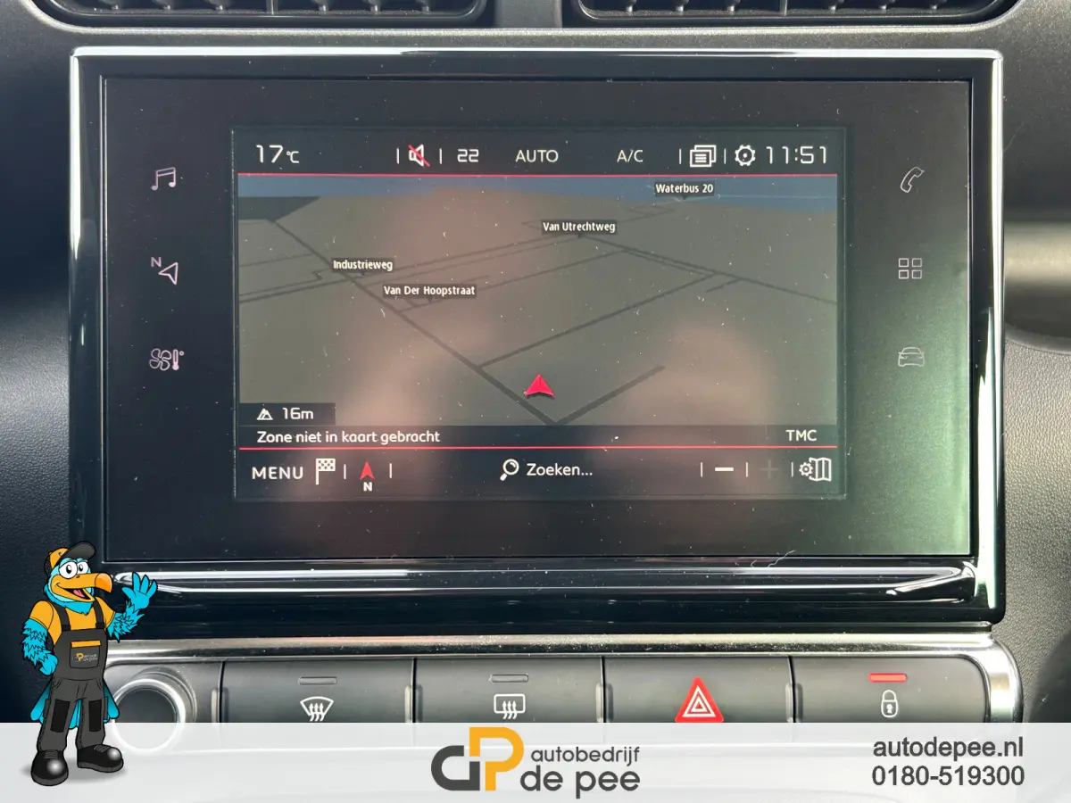 1.2 PureTech S&S Shine GARANTIE/AUTOMAAT/NW.DISTRI/SENS. V+A/CARPLAY/NAVI/CLIMA/CAMERA/CRUISECONTR. rijklaarprijs!