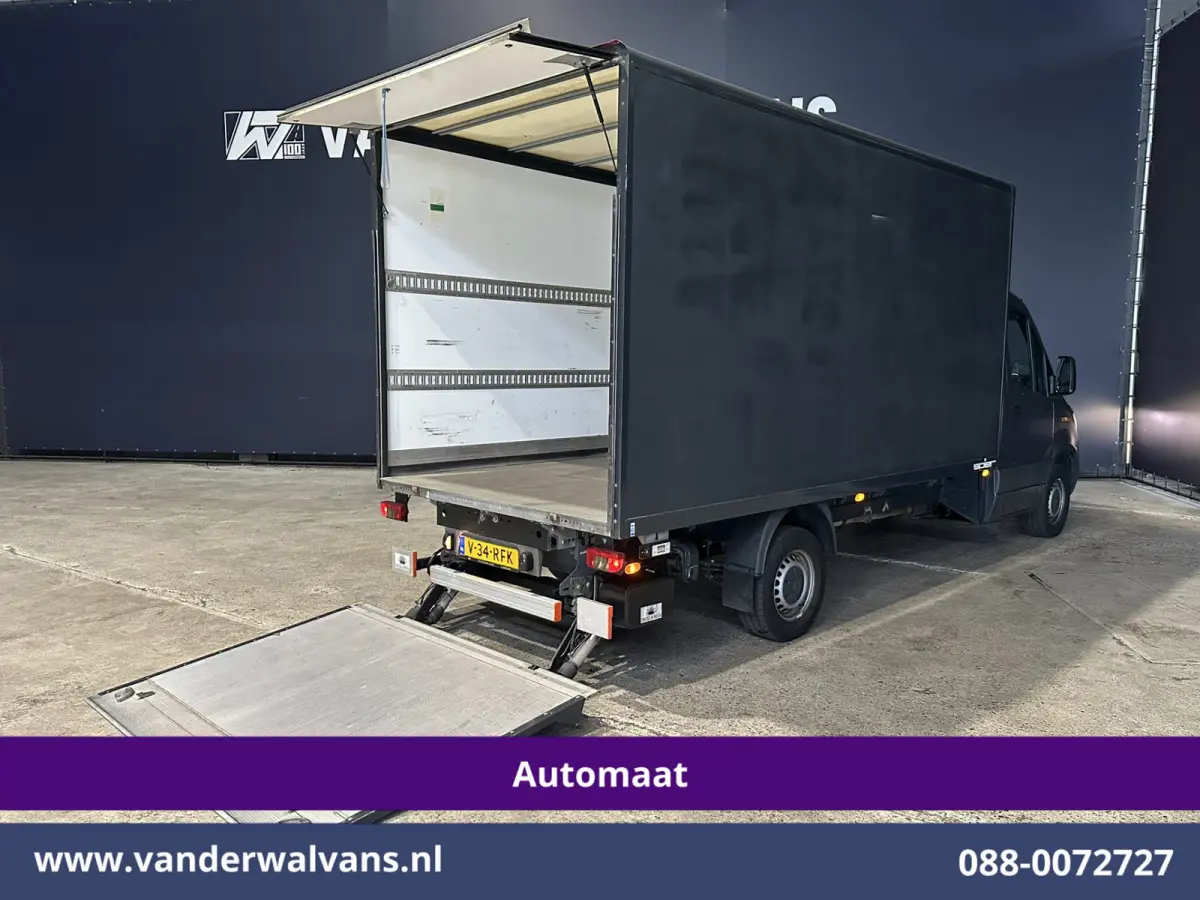 316 CDI 164pk Automaat Bakwagen Laadklep Euro6 Airco | Apple Carplay | Cruisecontrol Android Auto, Bijrijdersbank