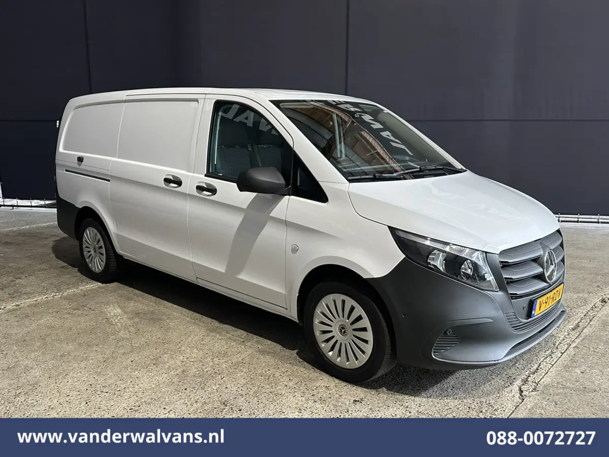 116 CDI 164pk L2H1 2025 Model Euro6 Airco | Camera | XXL MBUX | Navigatie | Adaptieve Cruisecontrol | Stoelverwarming Parkeersensoren, Bijrijdersbank
