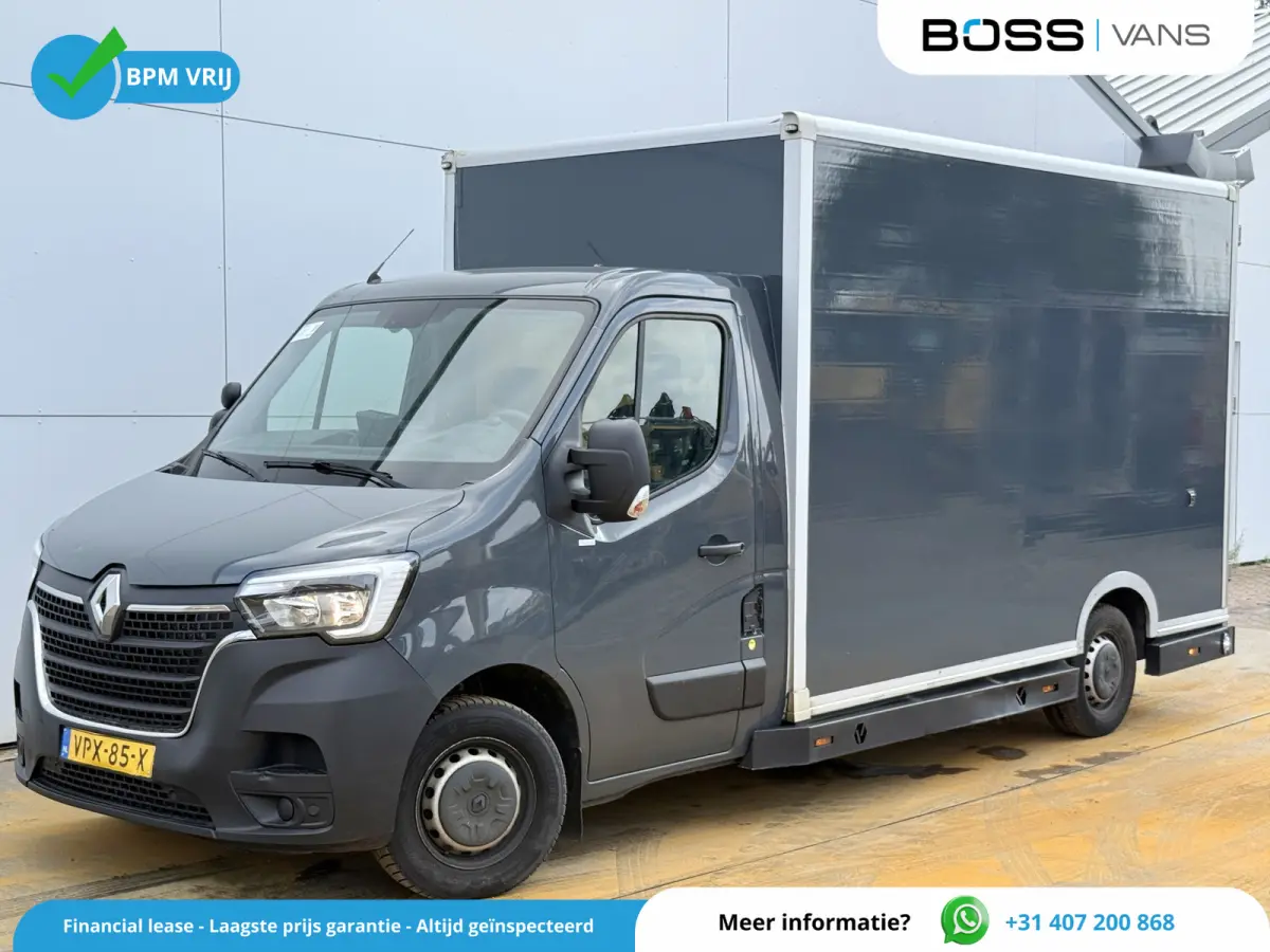 Plancher T35 2.3 DCI 150PK Lowliner Bakwagen Airco Cruise Control Camera Foodtruck Meubelbak Paardenwagen